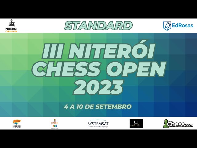 AO VIVO - 9ª Rodada - III Niterói Chess Open 2023 